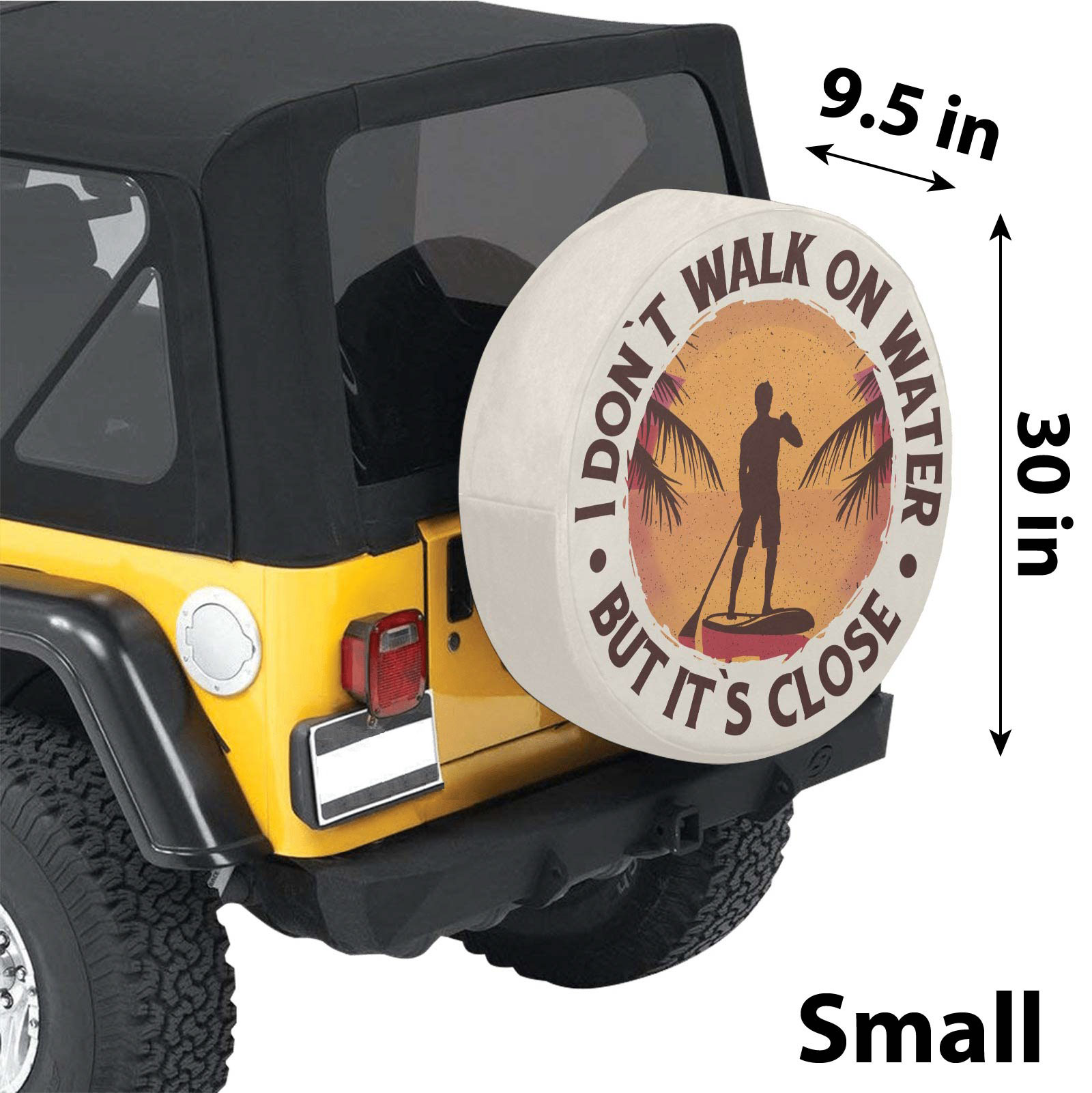 Paddle Boarding Man Spare Tire Cover ™ - Image 2