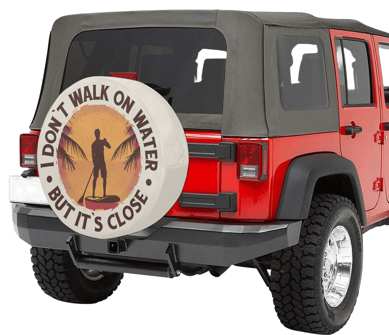 Paddle Boarding Man Spare Tire Cover ™ - Image 5