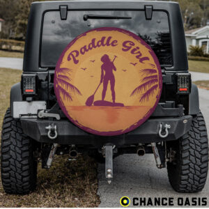 Standup Paddle Girl Spare Tire Cover ™