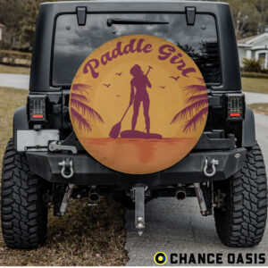 Standup Paddle Girl Spare Tire Cover ™