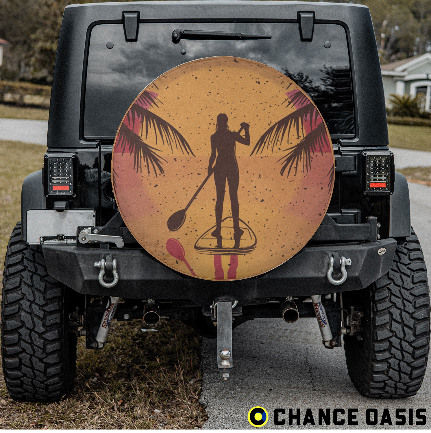 Standup Paddle Girl Spare Tire Cover ™